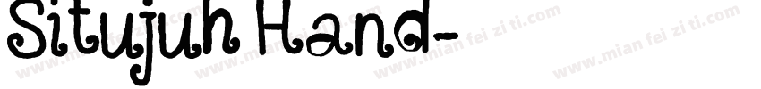 Situjuh Hand字体转换